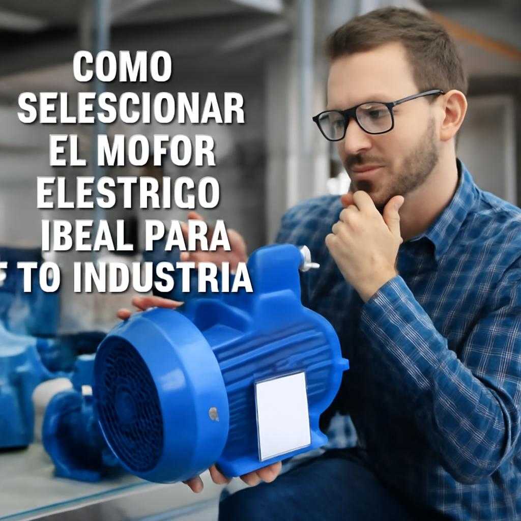 Cómo seleccionar el motor eléctrico ideal para tu industria