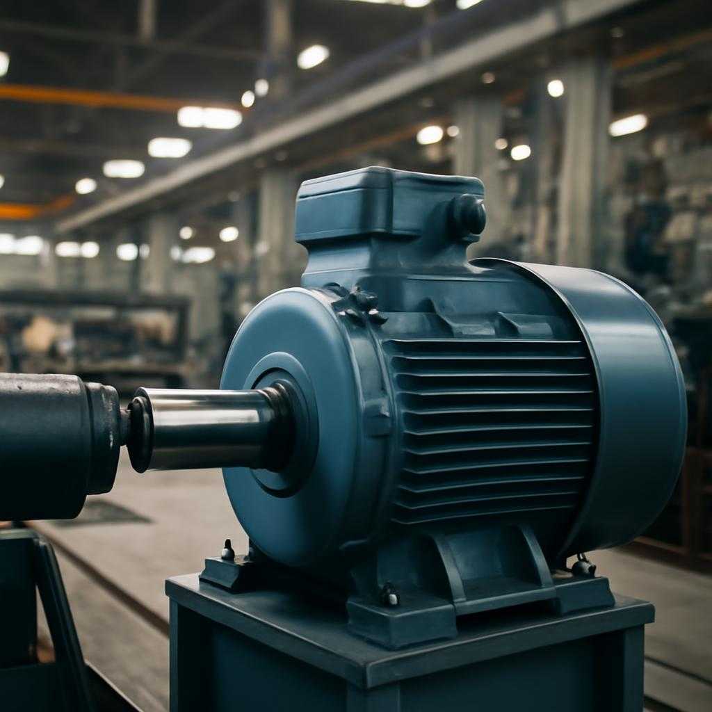 Motor eléctrico esencial para producción ininterrumpida