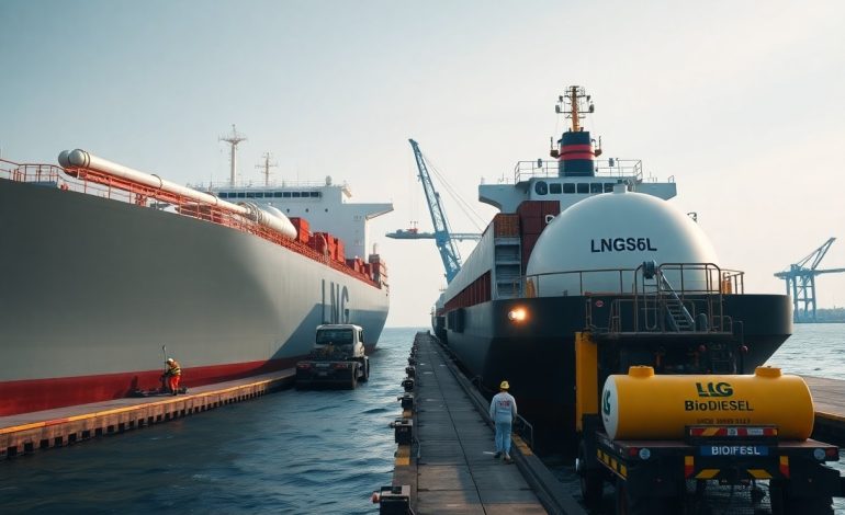 The Future of LNG and Biofuels in Marine Transportation