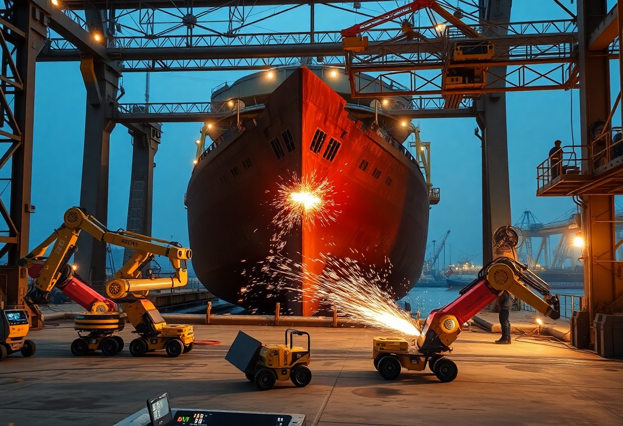 Trends in Shipyard Automation and Robotics